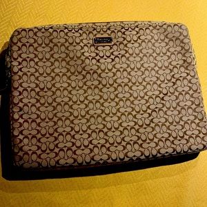 Coach laptop/tablet sleeve
